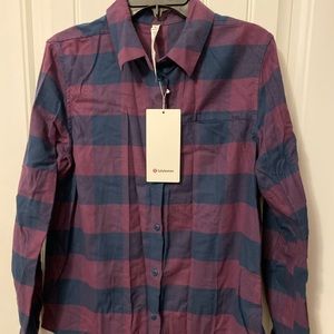 Size 8 Lululemon Full Day Ahead Flannel